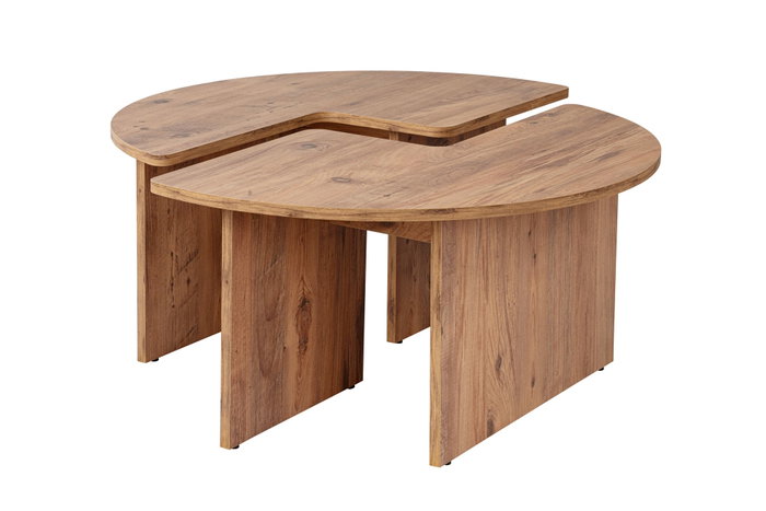 Aucune Mesa de centro MOIRA Redonda en Pino Atlántico Aucune Mesa de centro MOIRA Redonda en Pino Atlántico